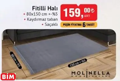 MOLİNELLA FİTİLLİ HALI MOLİNELLA FİTİLLİ HALI